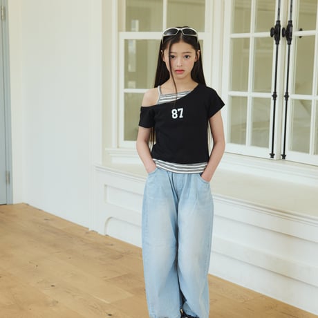 sm2/21. dart bullon denim pants 9-17
