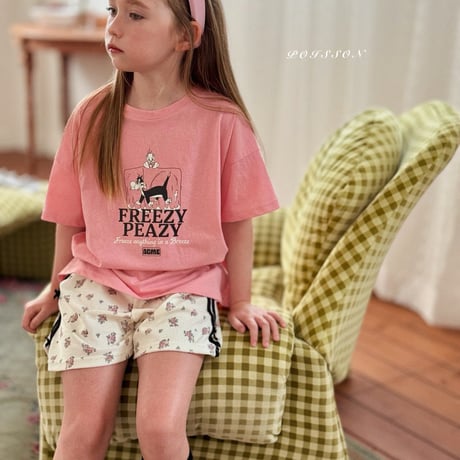 poisson/45. roonie graphic T-shirt S-XL