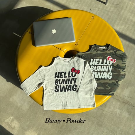 bunnypowder/97. shoulder T-shirt S-XL