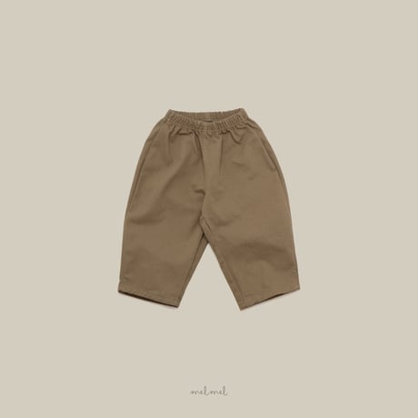 melmel/17. Cotton Baggy Pants? XXS-XL