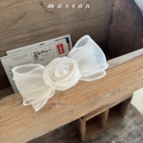 marron/4. rose hair band FREE