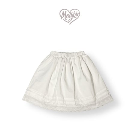 mollybin/26. romantic cotton skirt XS-XL