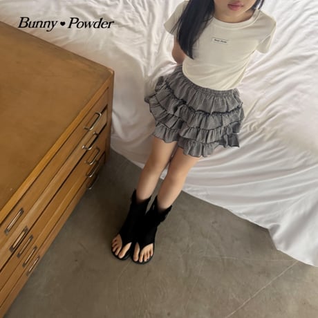 bunnypowder/123. check kangkang skirt pants S-XL