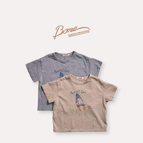 boneoune/4. rocket half t T-shirt JS-JL