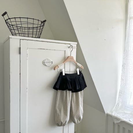 monbebe/16. rayerd pleated (kids) apron FREE