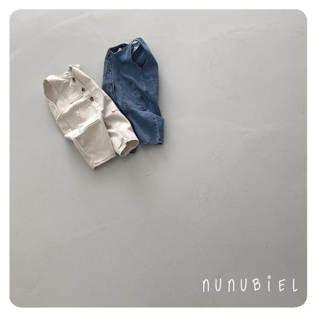 nunubiel/10. denim jump suite XS-XL