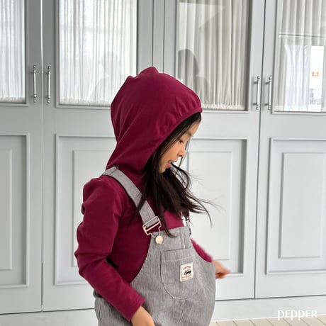 pepper/11. cherry overalls  XS-XL