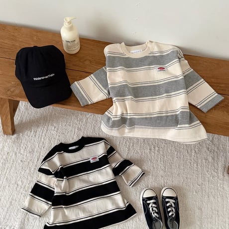matilda/75. fer stripe T-shirt 5-13