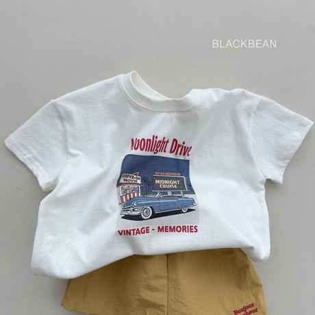 blackbean/49. drive T-shirt S-XL