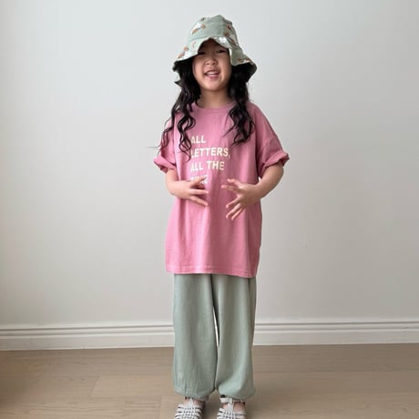bonbonbutik/1. letter T-shirt XS-XL