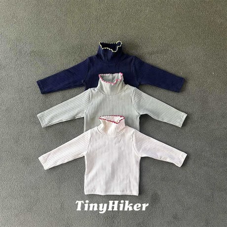 tinyhiker/3. fit pollar T-shirt XS-XL
