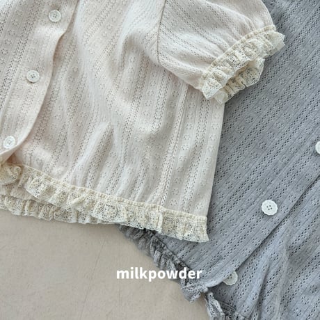 milkpowder/4. half t ) cardigan 13-15