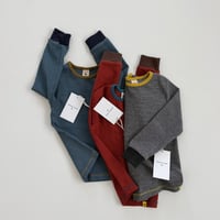 gou/71. block T-shirt XS(2-3Y)-XL(6-7Y)