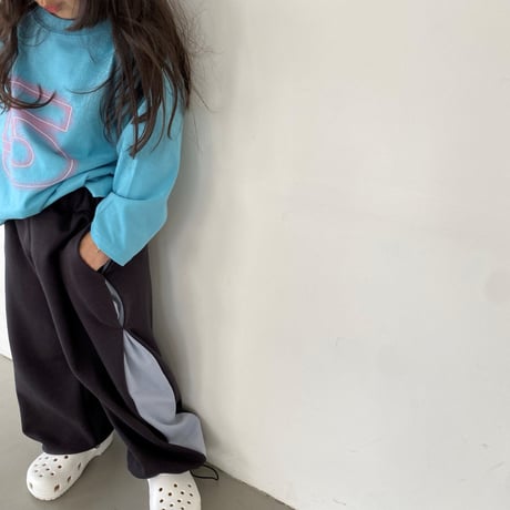 mikki/5. side pin tuck two way pants 2XL-4XL