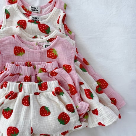 peachpeach/25. strawberry one-piece XS-XL