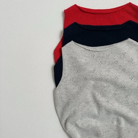 digreen/8. muse knit vest? S-2XL