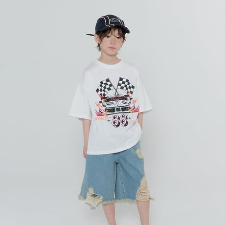 forkchips/73. racing T-shirt M-XL