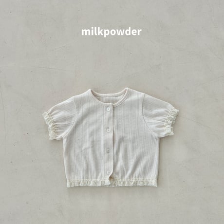 milkpowder/3. half t ) cardigan 5-11