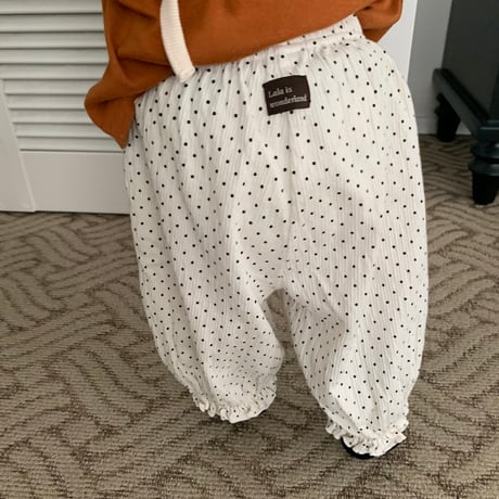 lalaland/50. b dot sausage pants 6M-18M