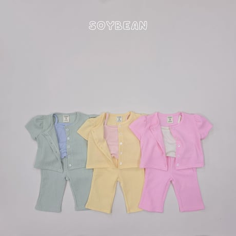 soybean/87. plan ) vella three set XS-XL
