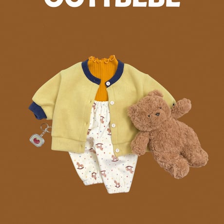 oottbebe/38. sugar golgi cardigan XS(0-1Y)-XL(4-5Y)