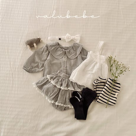 valubebe/60. stripe 2 6 leggings 6M-S