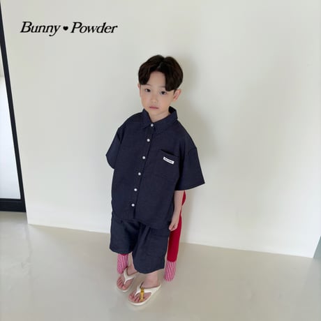bunnypowder/213. half t NB denim 2XL-4XL