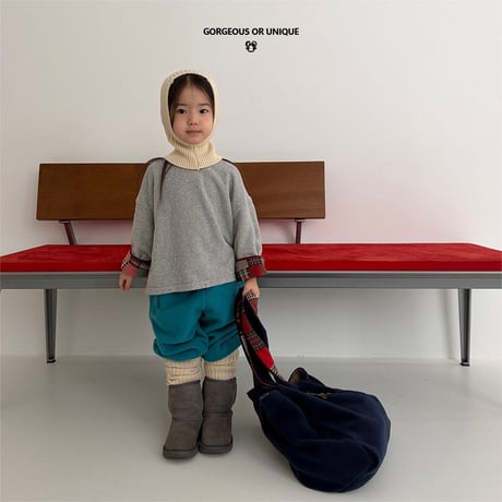 gou/88. roll_up T-shirt JS(8-9Y)-JL(10-11Y)