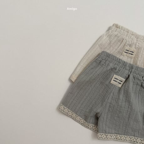 amigo/20. mild tape pants XS-XL