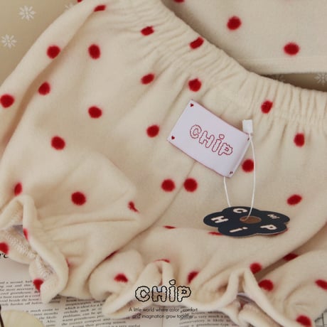 chip/40. dot pumpkin pants 1(12-18M)-4(5Y)