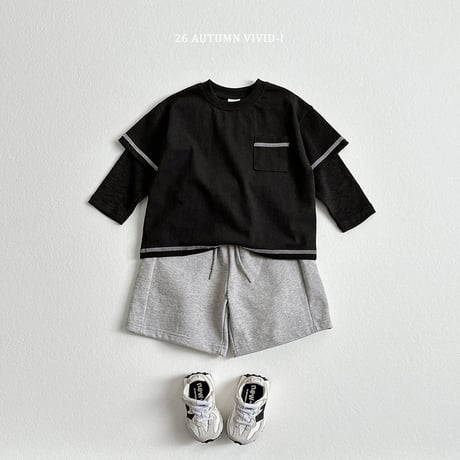 vividi/80. stitch rayerd T-shirt JS-JM