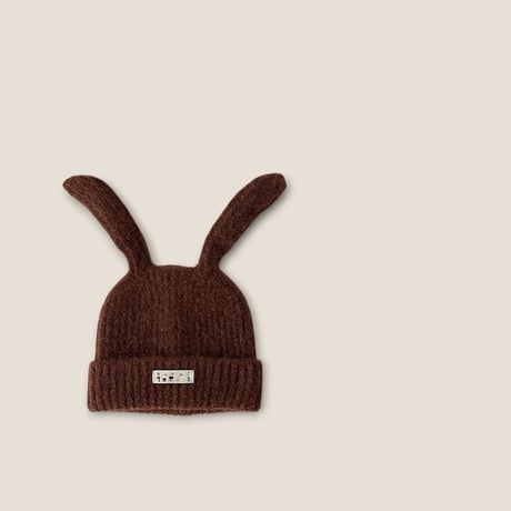 dudie/103. long Ear knit hat FREE(50-52CM)