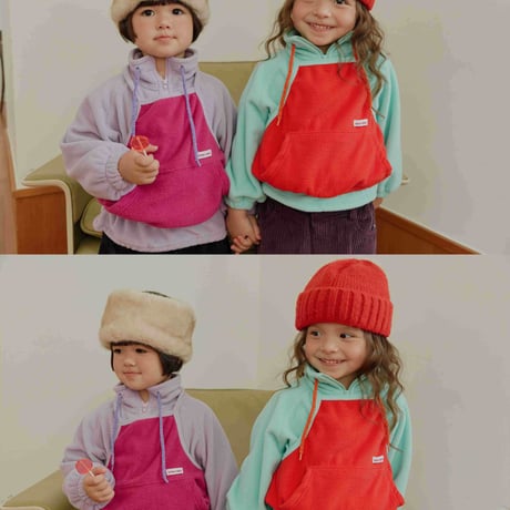 urbanrabbit/61. Fleece Anorak & Halter Set JS-JM