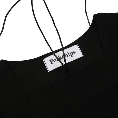 forkchips/47. edge ribbon T-shirt M-XL