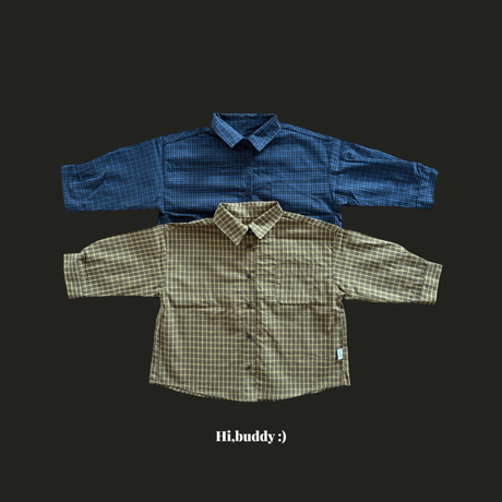 hibuddy/13. check day shirt S-XL
