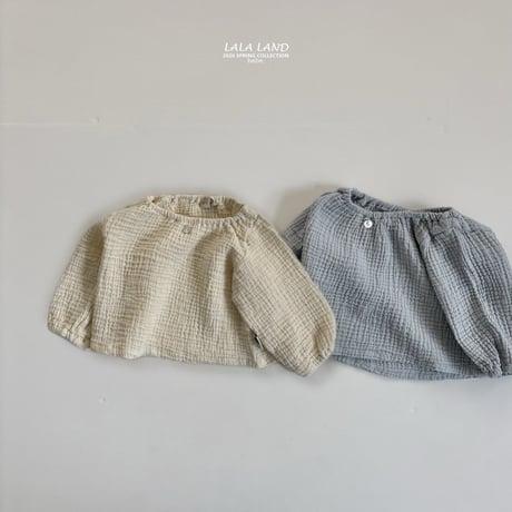 lalaland/60. bebe shirring blouse 12M-18M