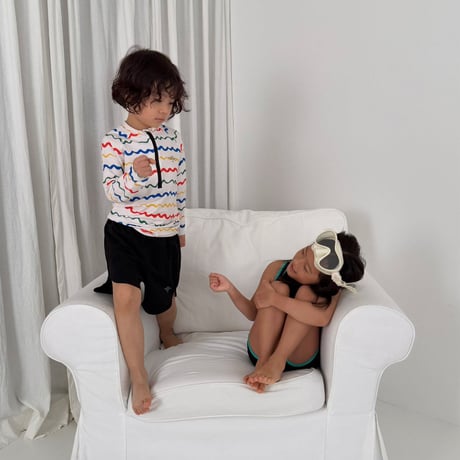 gou/12. water play half pants XS(2-3Y)-2XL(11-12Y)