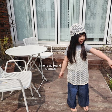 merrygoround/38. wide pants denim XS-2XL