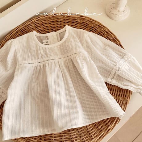valubebe/80. pure lace blouse 6M-S