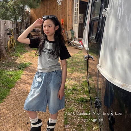 matilda/92. forever two color raglan T-shirt 15-19