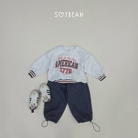 soybean/33. plan ) wind string pants JS-JM