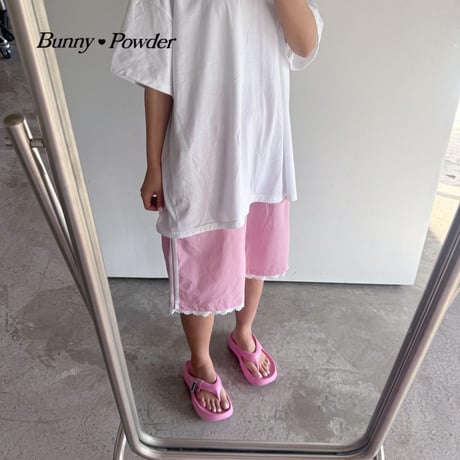 bunnypowder/78. lace track pants ADULT