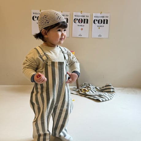 con/8. corn overalls XXS-M