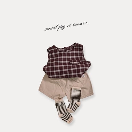 normalplay/49. leaf blouse 12M-XL