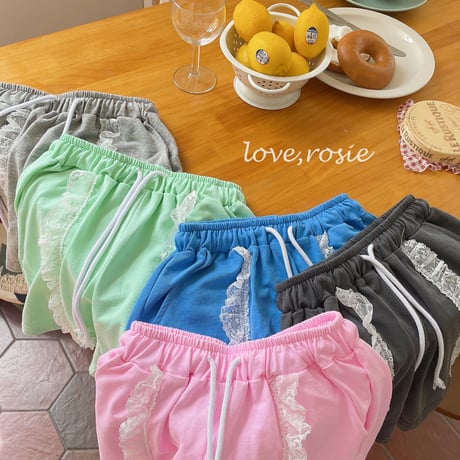 loverosie/123. lace lovely shorts 2XL