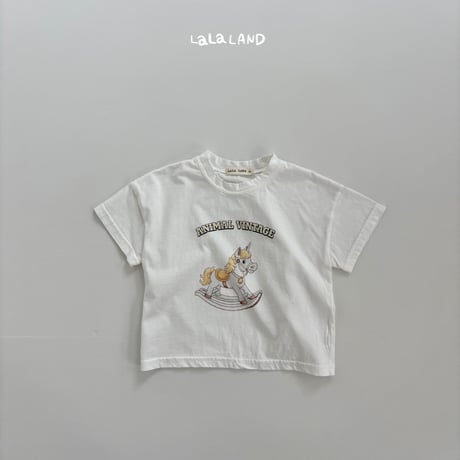 lalaland/19. uni corn half t T-shirt XS-XL