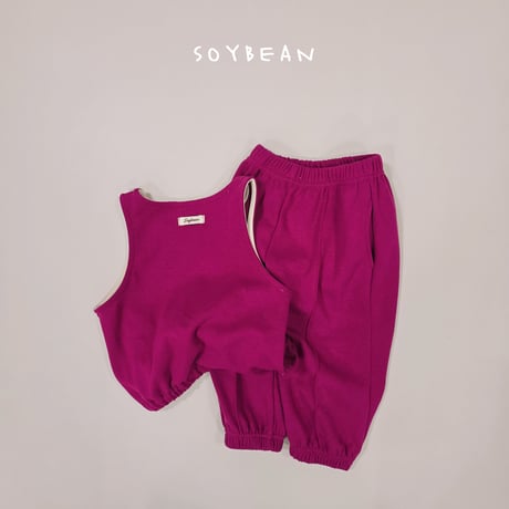 soybean/88. ray jogger set vest XS-XL