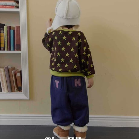 tinyhiker/22. tie embroidery jogger pants XS-XL