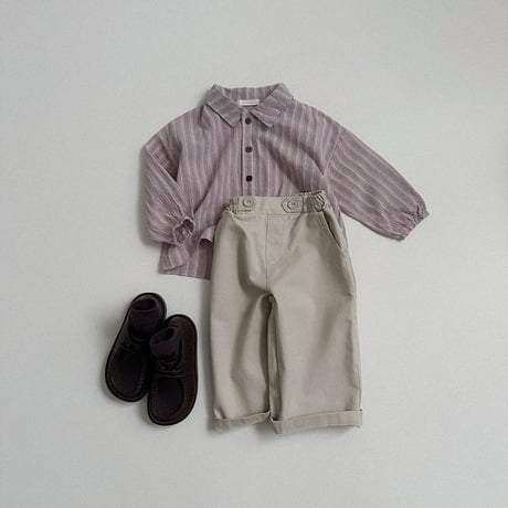 minirobe/37. Woody Stripe Shirt S-XL