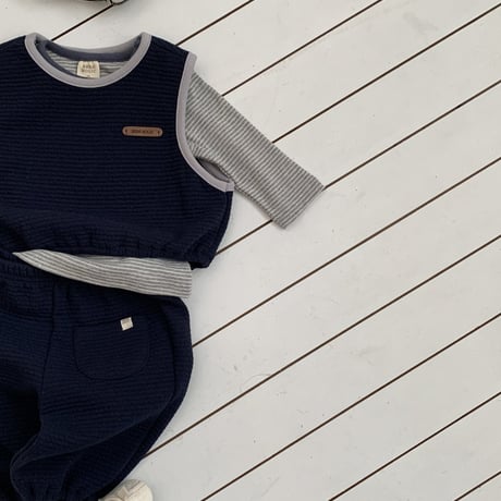 bebeholic/12. soboru vest set S-L